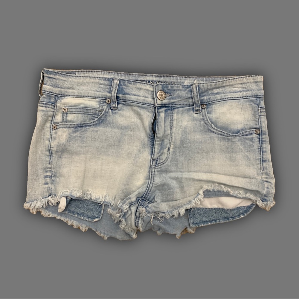 American Eagle Super Stretch Distressed Jean Short